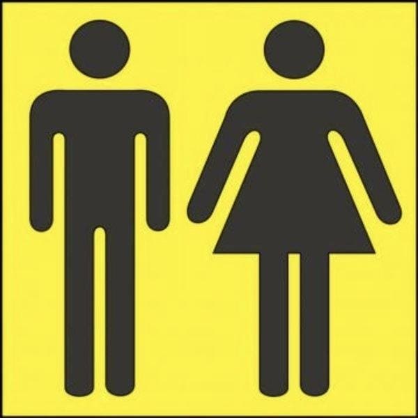 Accuform 3 in W x 3 in H, Engraved Plastic PSG311YL - main